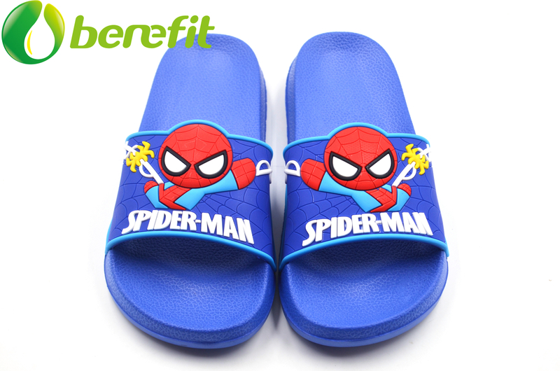 Spider-man Blue Sandalias de niños Slide Niños