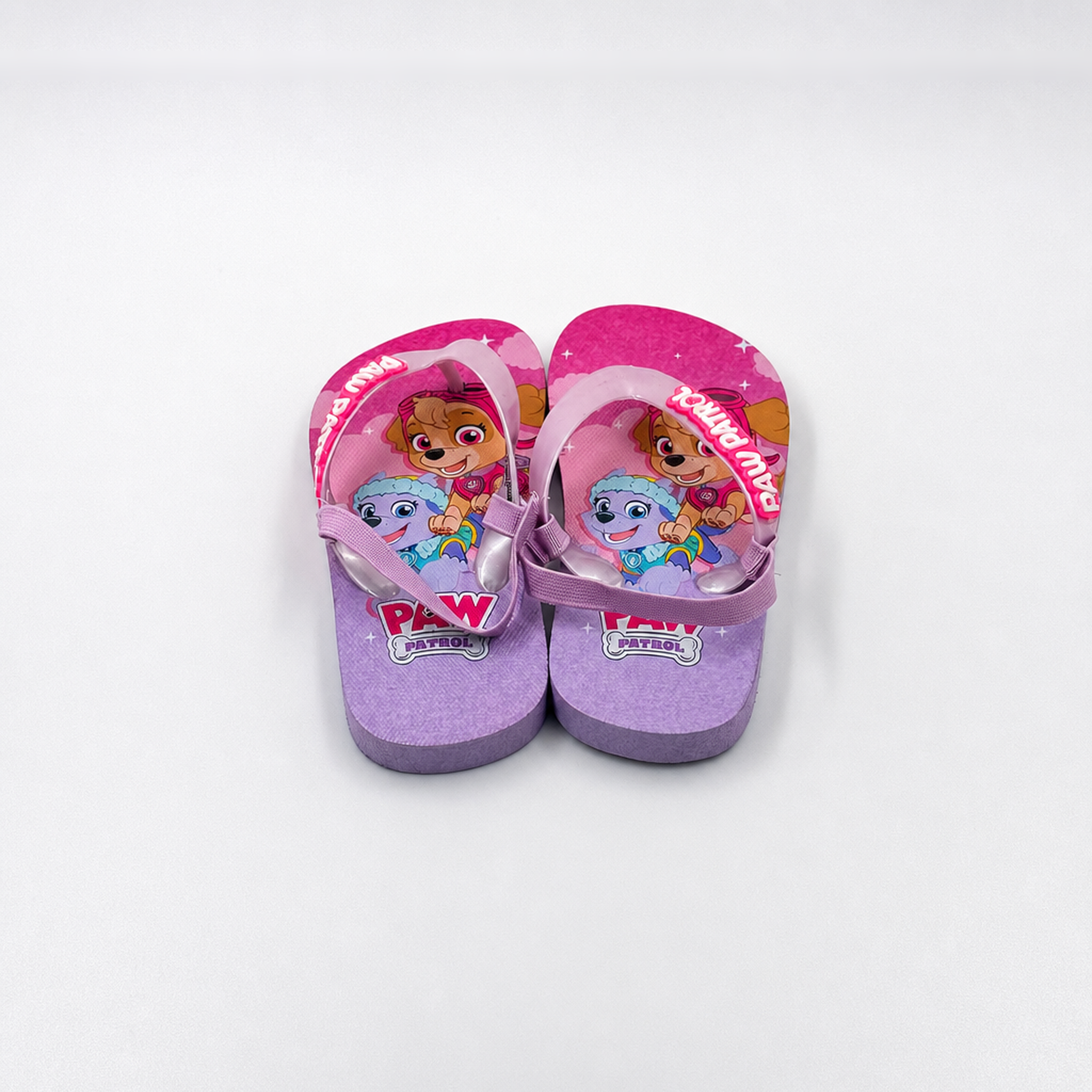 Sandalias al por mayor de la correa de EVA del gradiente rosado de las chanclas de los niños de la Patrulla Canina