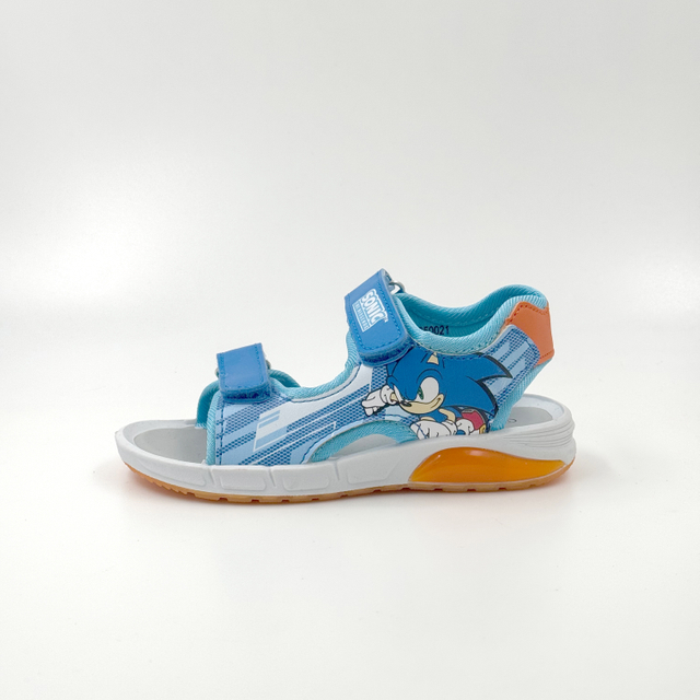 Sonic the hedgehog zapatos sandalias de diseño para niños dibujos animados