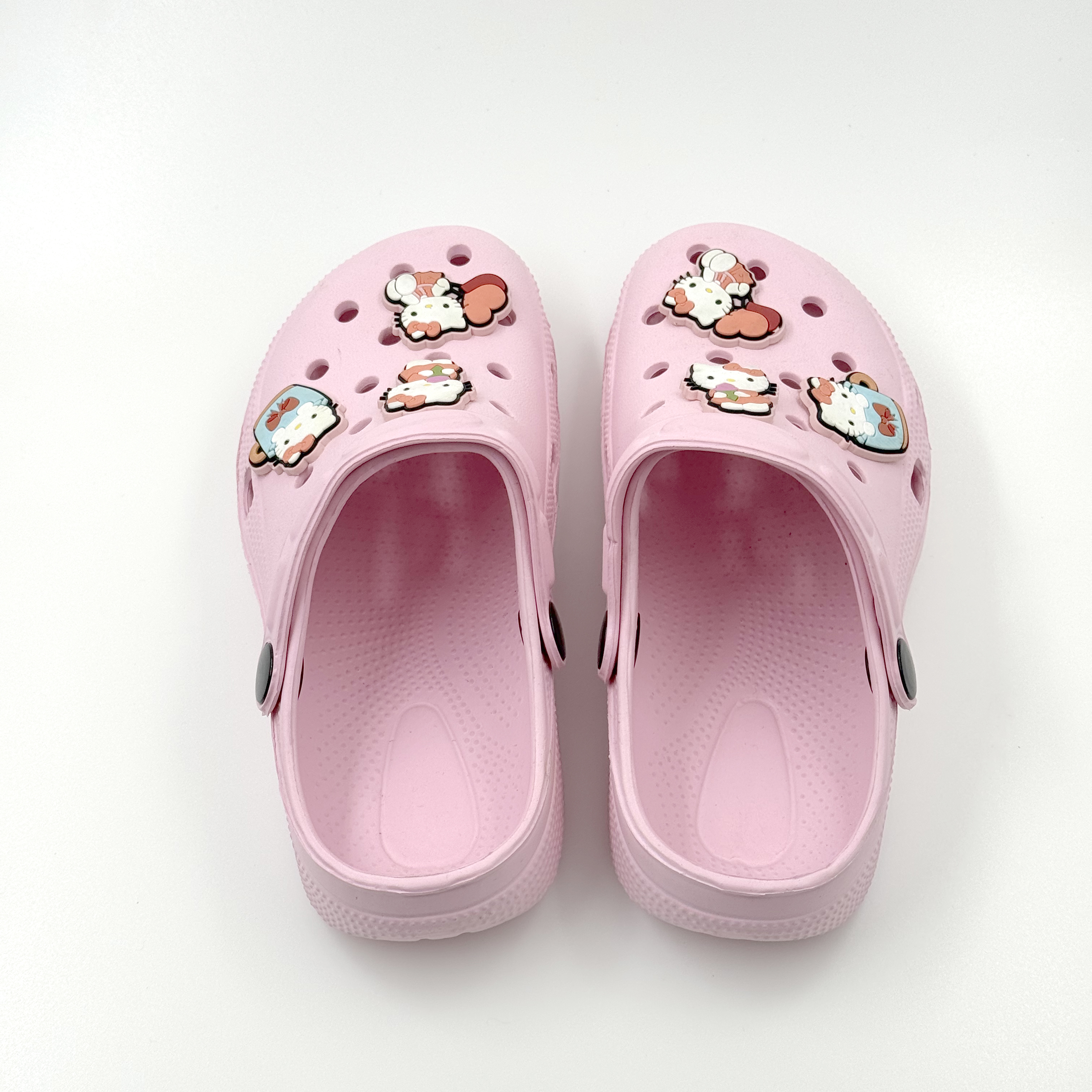 ZUECOS NIÑOS ROSA ZUECOS DE MODA ZUECOS LINDO HELLO KITTY