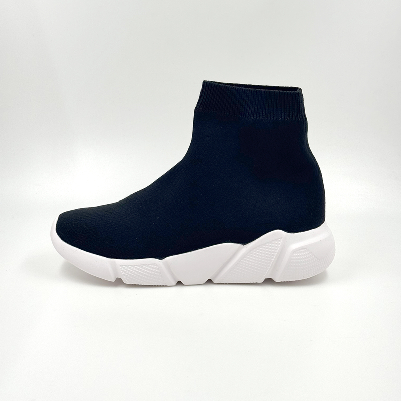 Zapatillas negras Zapatillas altas Zapatillas deportivas de diseñador