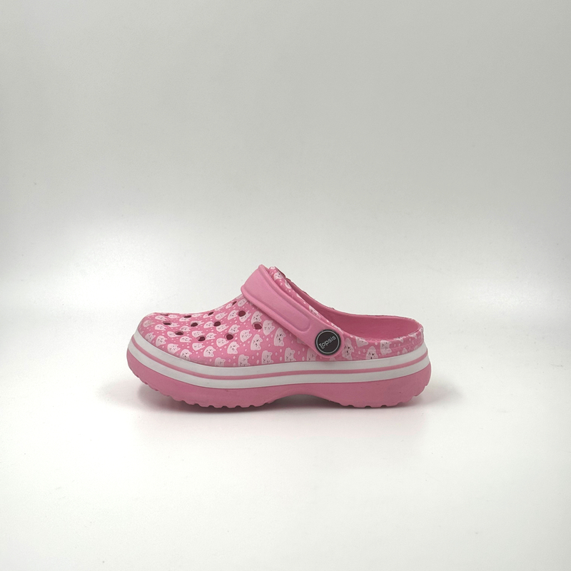Zuecos rosados Zuecos de moda Zueco clásico