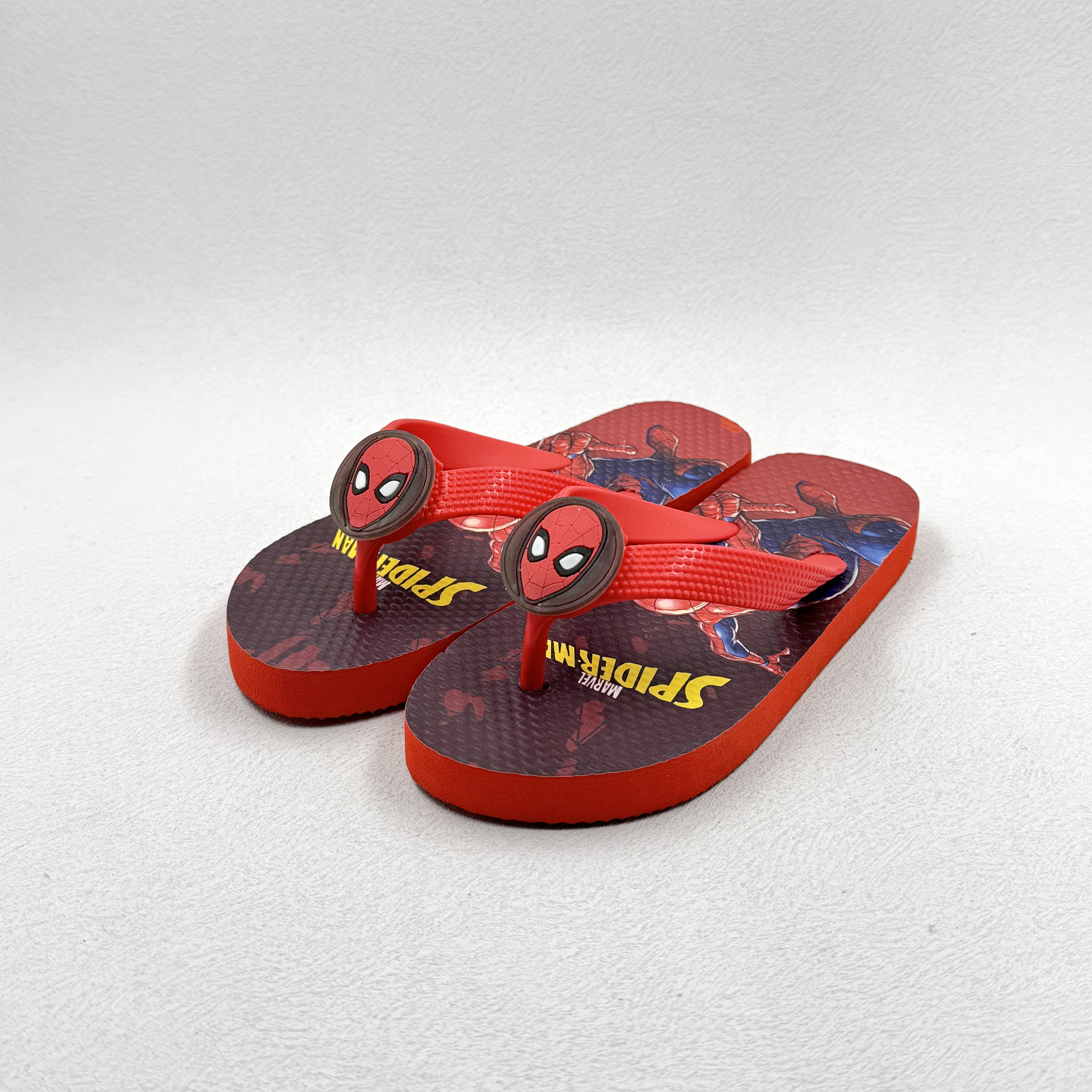 Chanclas de iluminación spiderman para niños chanclas