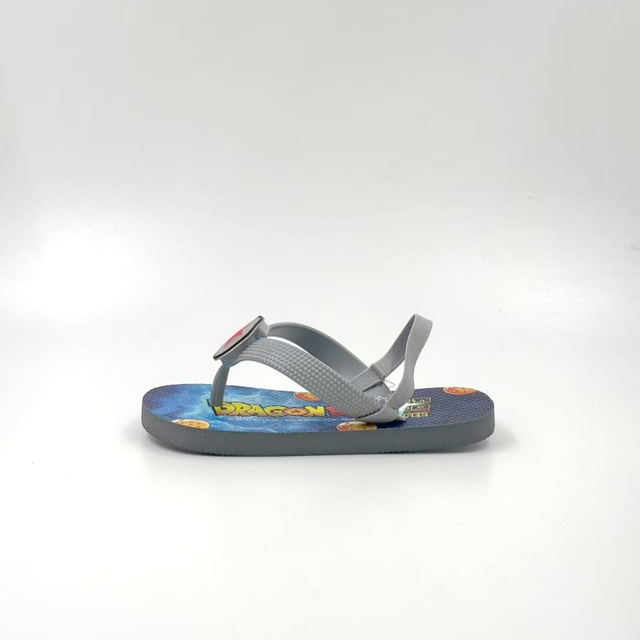 Chanclas Dragon Ball Niños Al Por Mayor | Sandalias de personajes de anime a granel con correa en el talón
