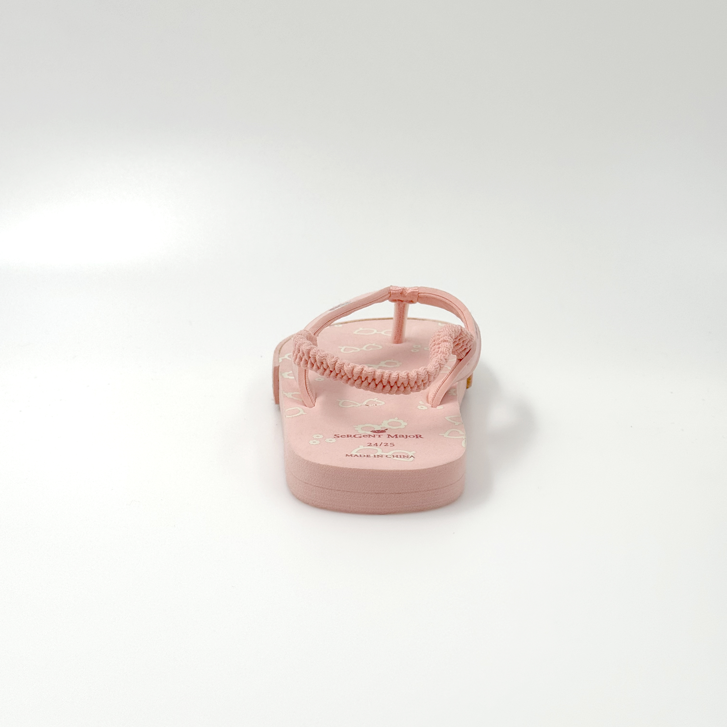 Sandalias de color rosa sandalias frutas flops sandalias 