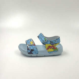 Sandalias con punta abierta Sandalias de verano Sandalias con tira de velcro