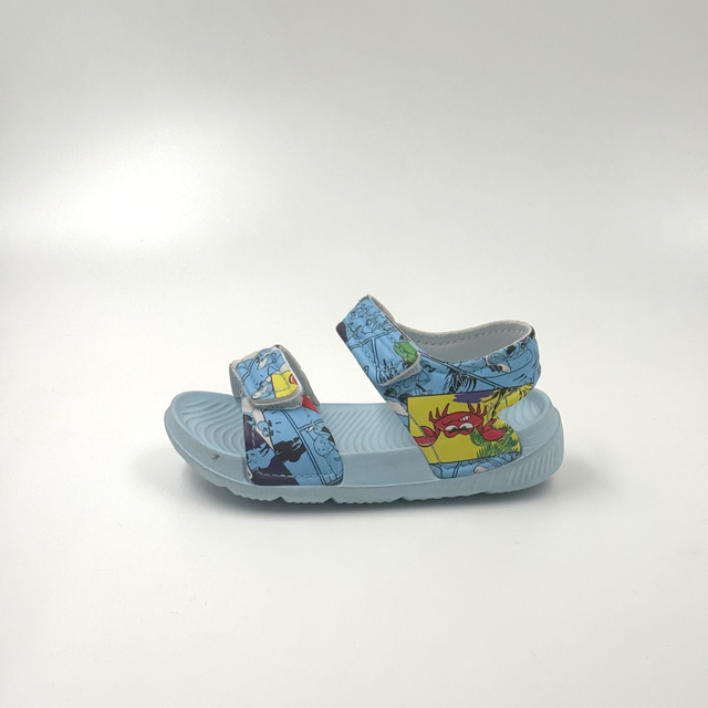 Sandalias con punta abierta Sandalias de verano Sandalias con tira de velcro