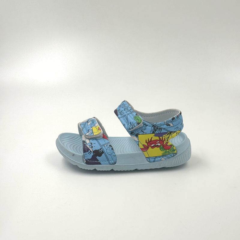 Sandalias con punta abierta Sandalias de verano Sandalias con tira de velcro