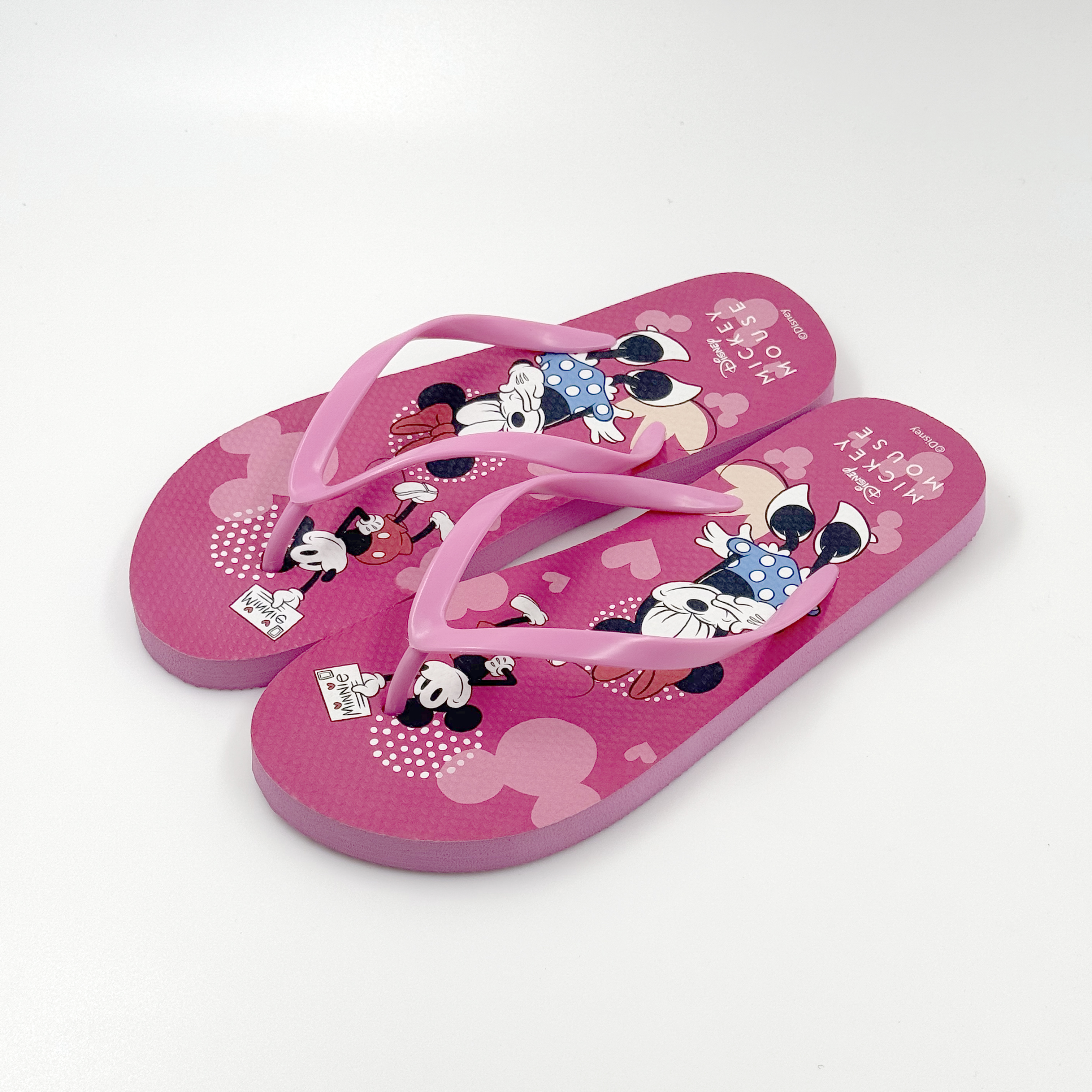 Fushia Minnie Mouse Flip Flip Flip Flip Flip zapatos Disney para mujeres 