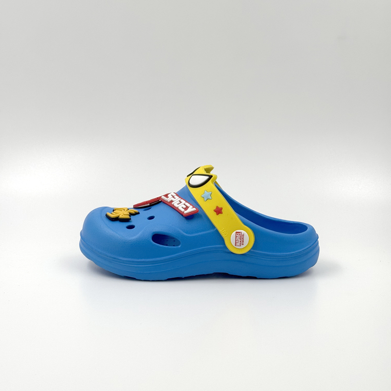 ZAPATOS DISNEY ZUECOS EVA AZUL DEL HOMBRE ARAÑA 