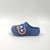 Zuecos de EVA azul Capitán América para niños a granel, zapatos de jardín de superhéroe