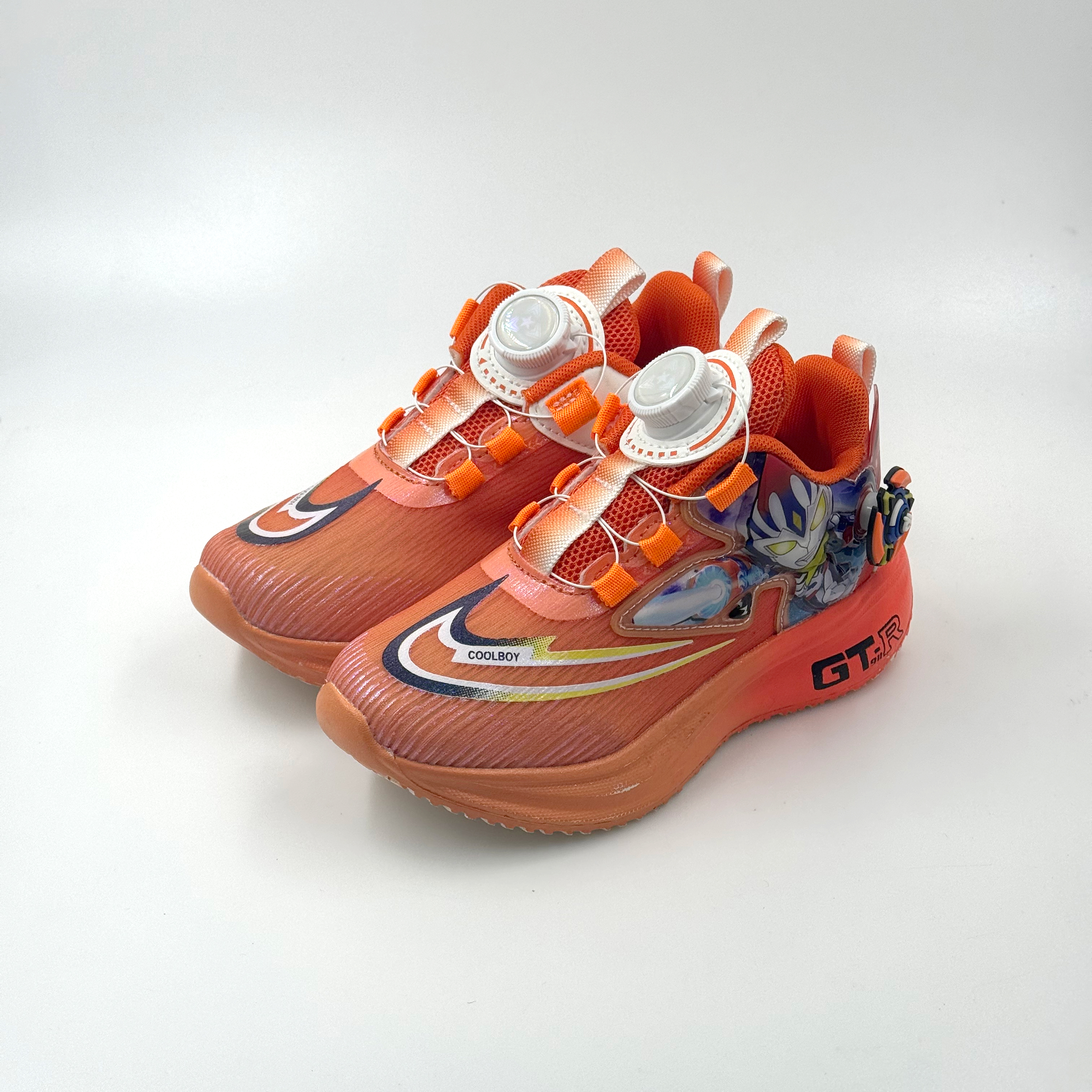 zapatillas de deporte de dibujos animados zapatos para correr de color naranja zapatos de diseñador naranja