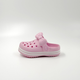 Baby Clogs Girl Pink Tubos Cubras personalizadas 