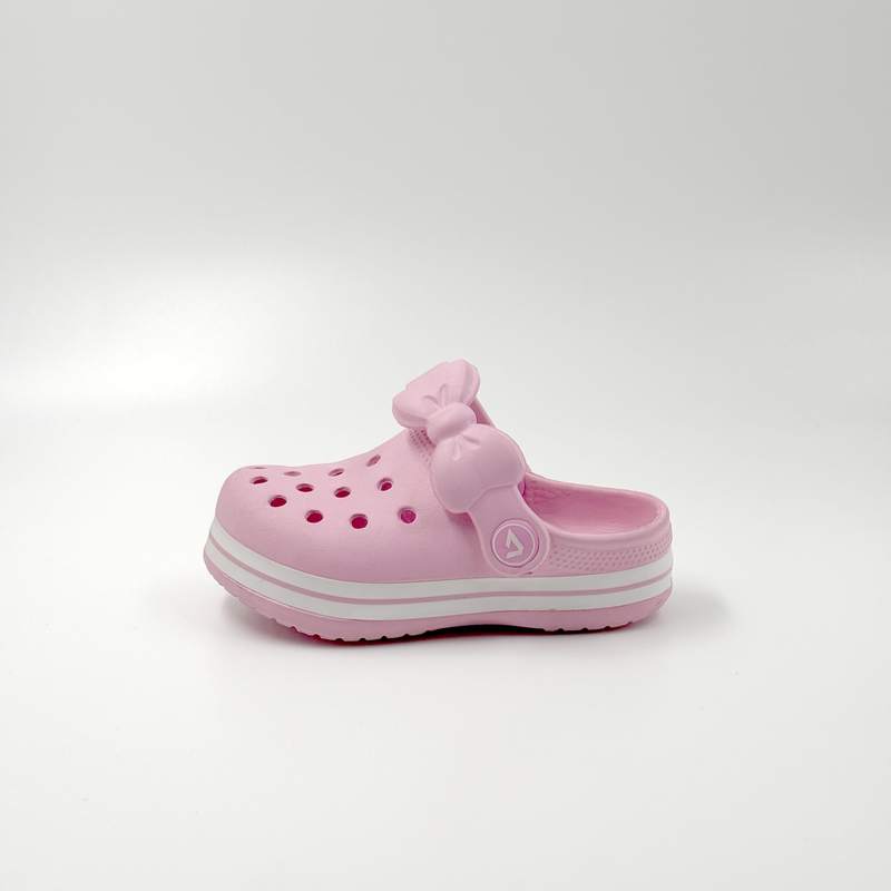 Baby Clogs Girl Pink Tubos Cubras personalizadas 
