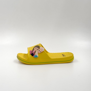 Disney Frozen Elsa Y Anna Zapatillas Diapositivas Amarillas Al Por Mayor