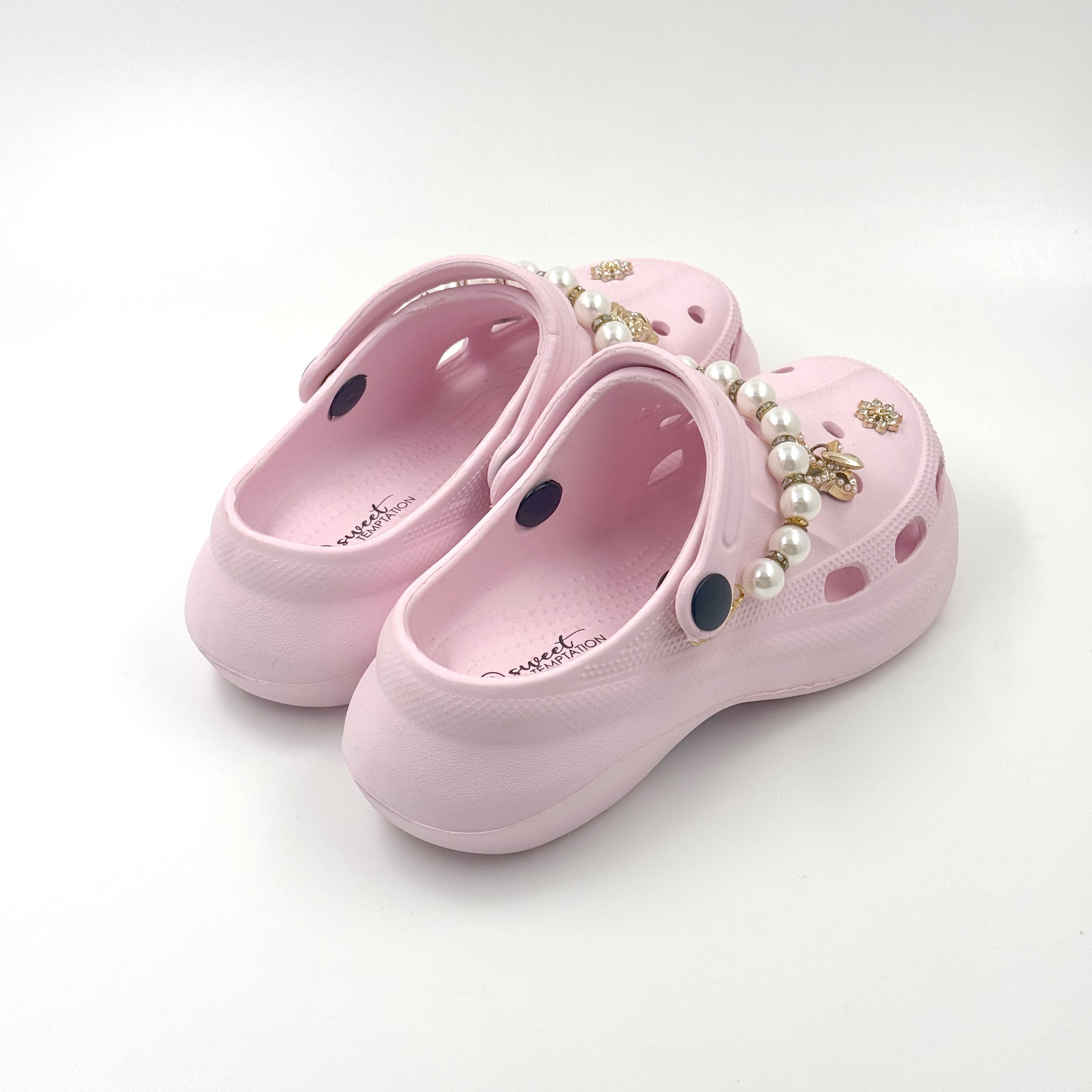 Zuecos rosados Zueco clásico Zuecos de moda