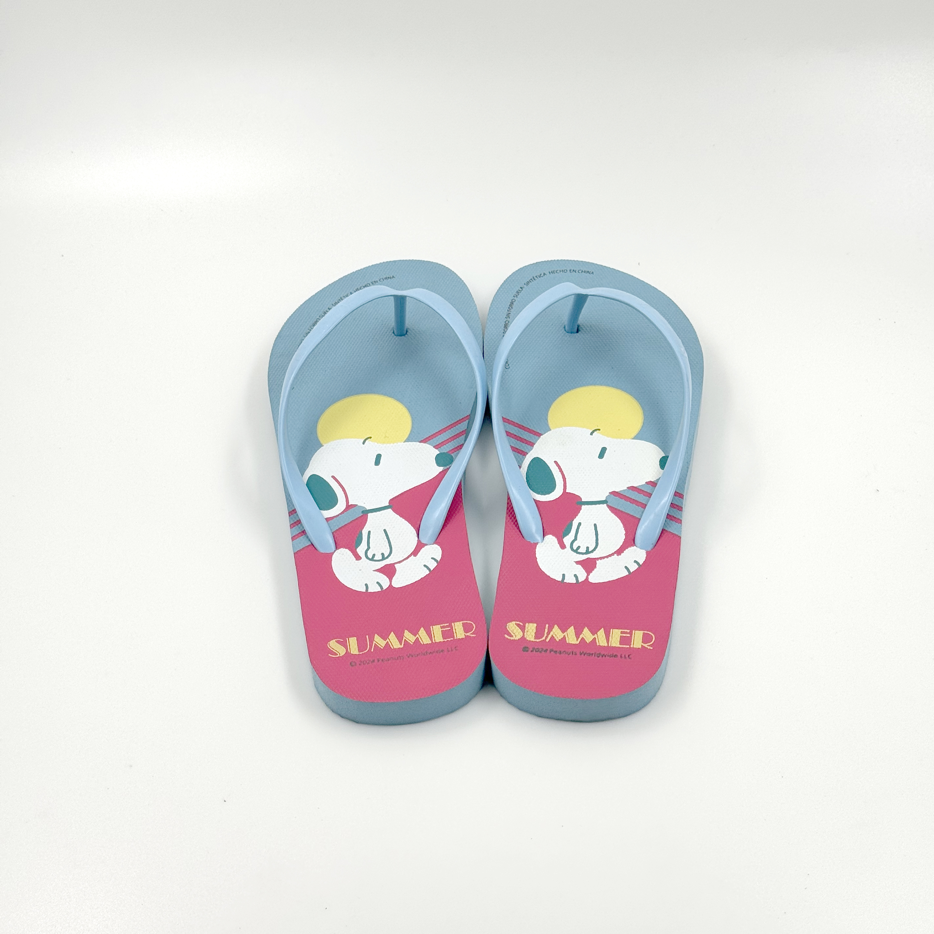 HOMEN Snoopy Light Blue Color Zapatos 
