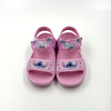 Sandalias deportivas para niños con puntada rosa al por mayor con correa ajustable