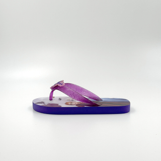 Niños congelados Elsa Anna Light Up Flip Flip Zapatos 