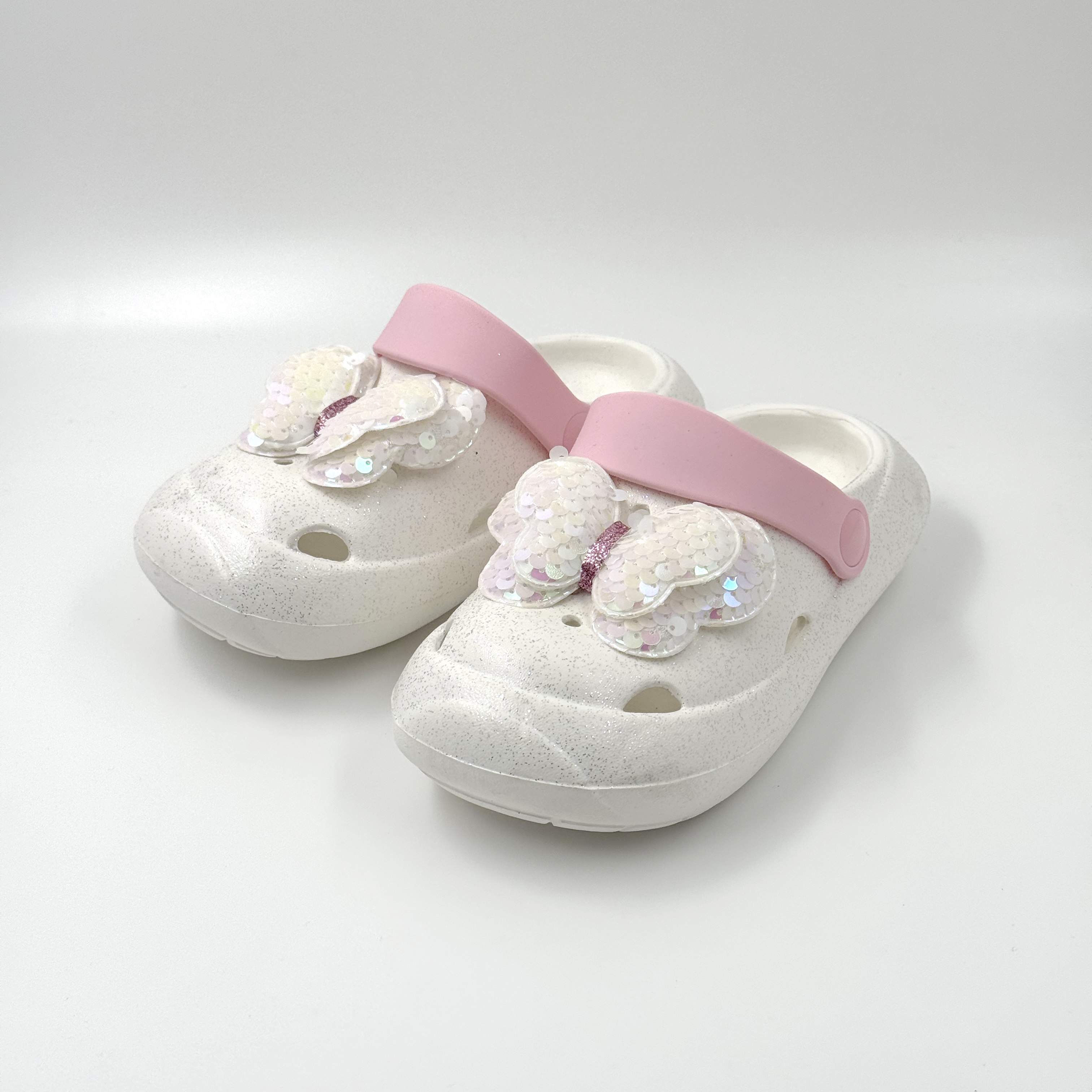 Niños los zapatos de arco blanco de los niños Tubas de color lindos 