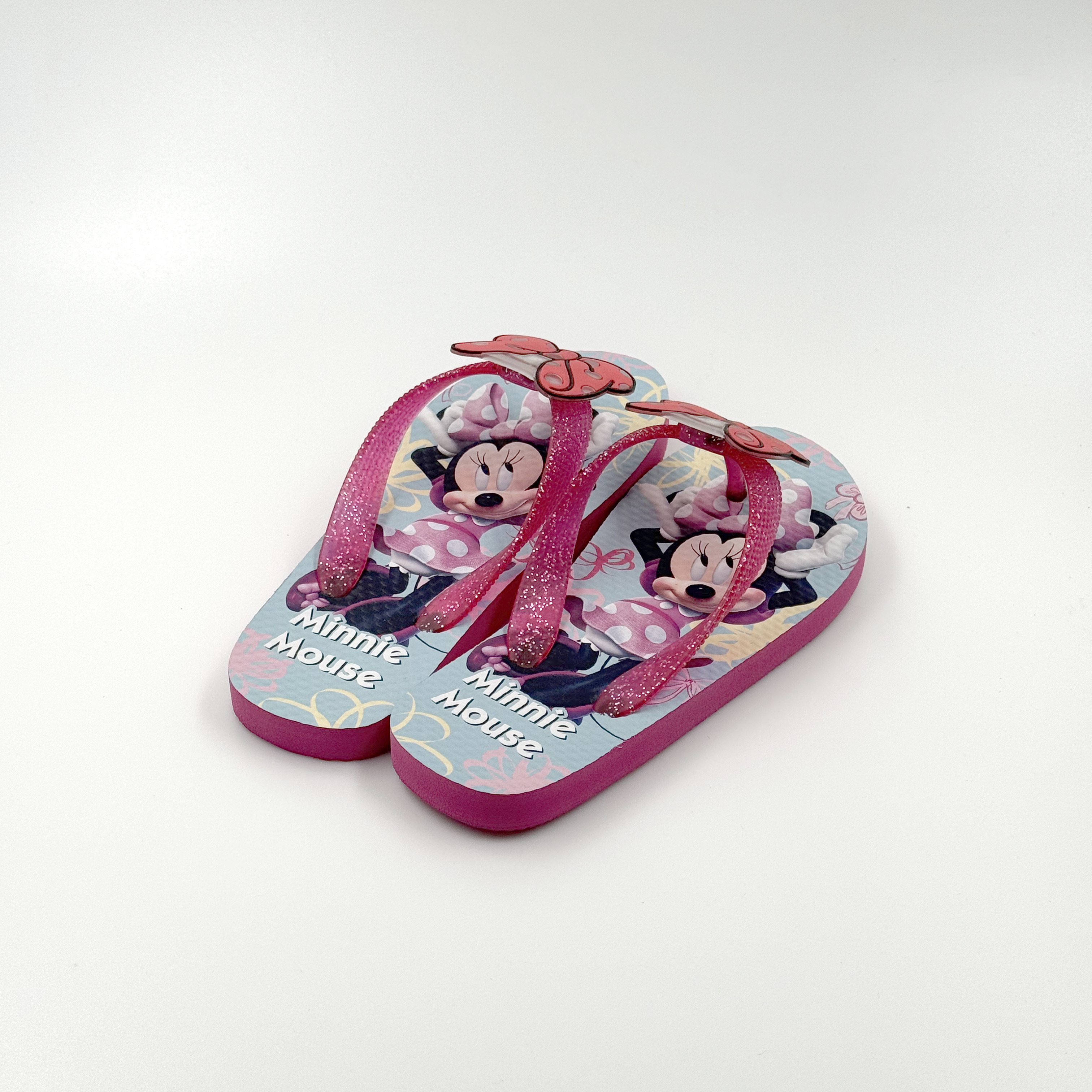 Girls Lightning Disney Bow Minnie Mouse's Shoes Flip Flip Flip Flip Flip