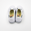 Zuecos escolares deportivos blancos para niños a granel con cordones decorativos de EVA