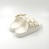Zapatillas para niños Zapatillas blancas Zapatillas con perlas
