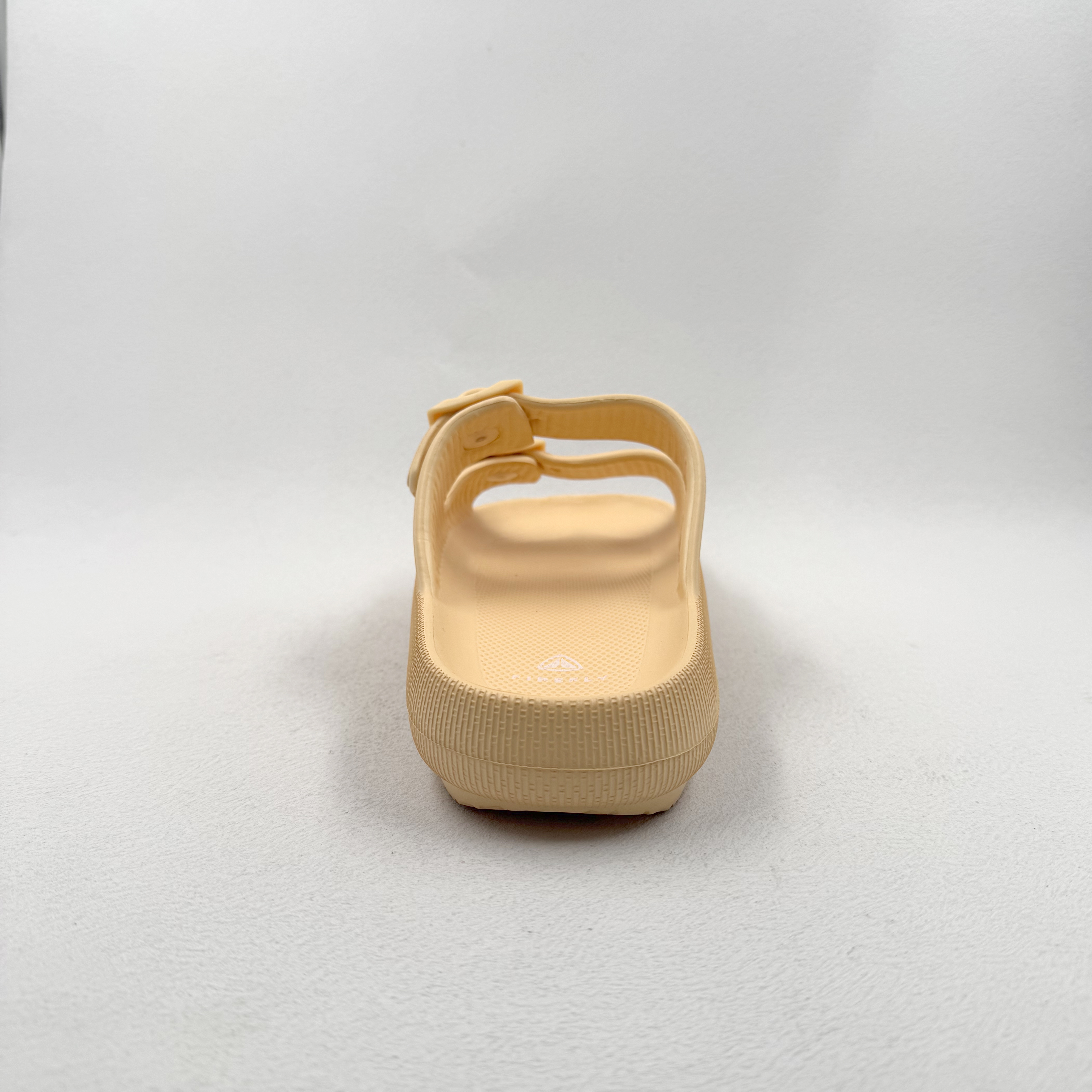 Damas Sandalias de estilo amarillo de Birkenstock Eva con dos hebillas en la parte superior