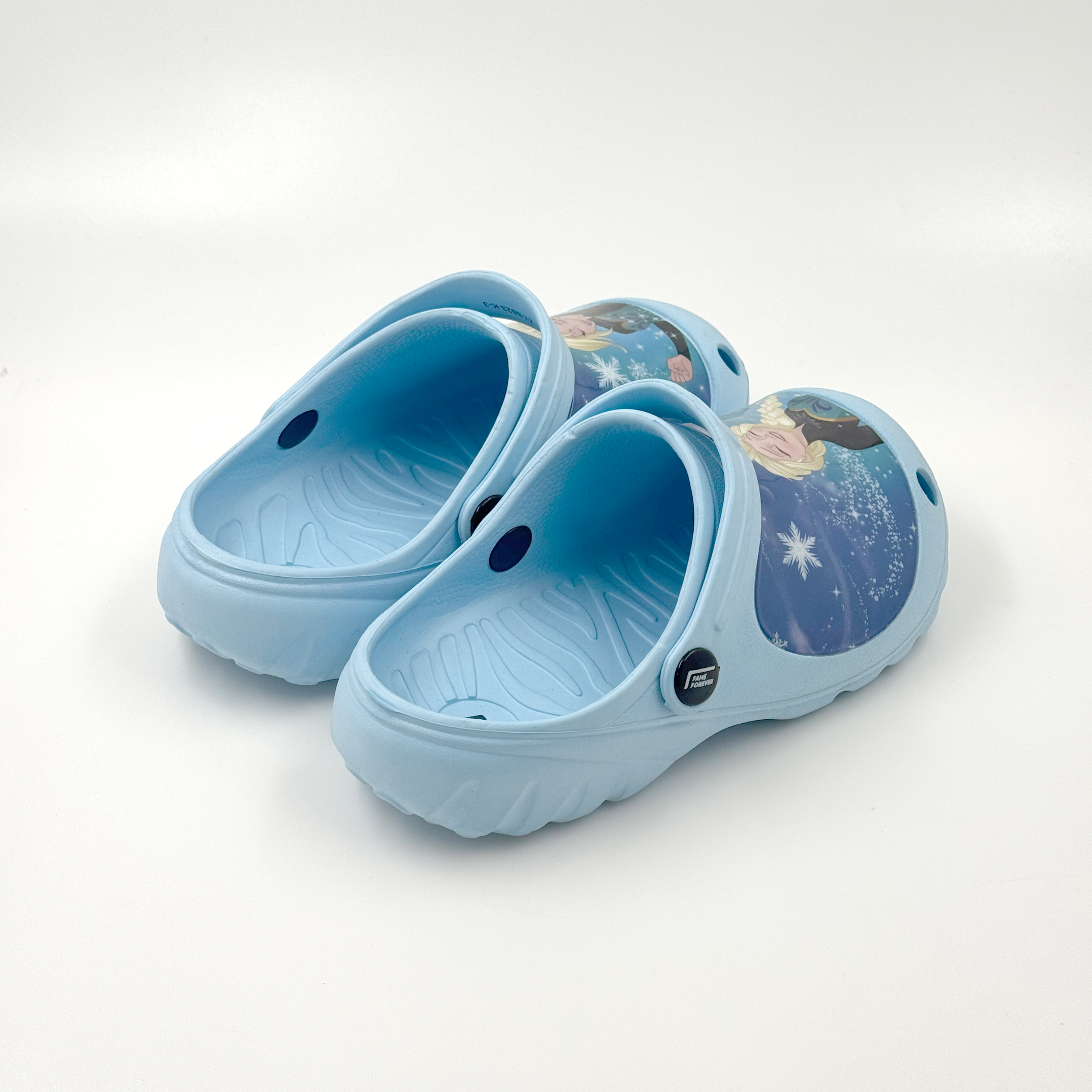 ZAPATOS NIÑA FROZEN ELSA ZUECOS CÓMODOS CLOGS FRESCOS 