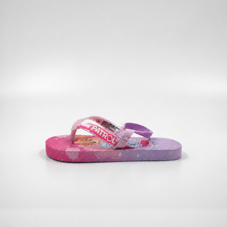 Sandalias al por mayor de la correa de EVA del gradiente rosado de las chanclas de los niños de la Patrulla Canina