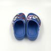 Zuecos de EVA azul Capitán América para niños a granel, zapatos de jardín de superhéroe