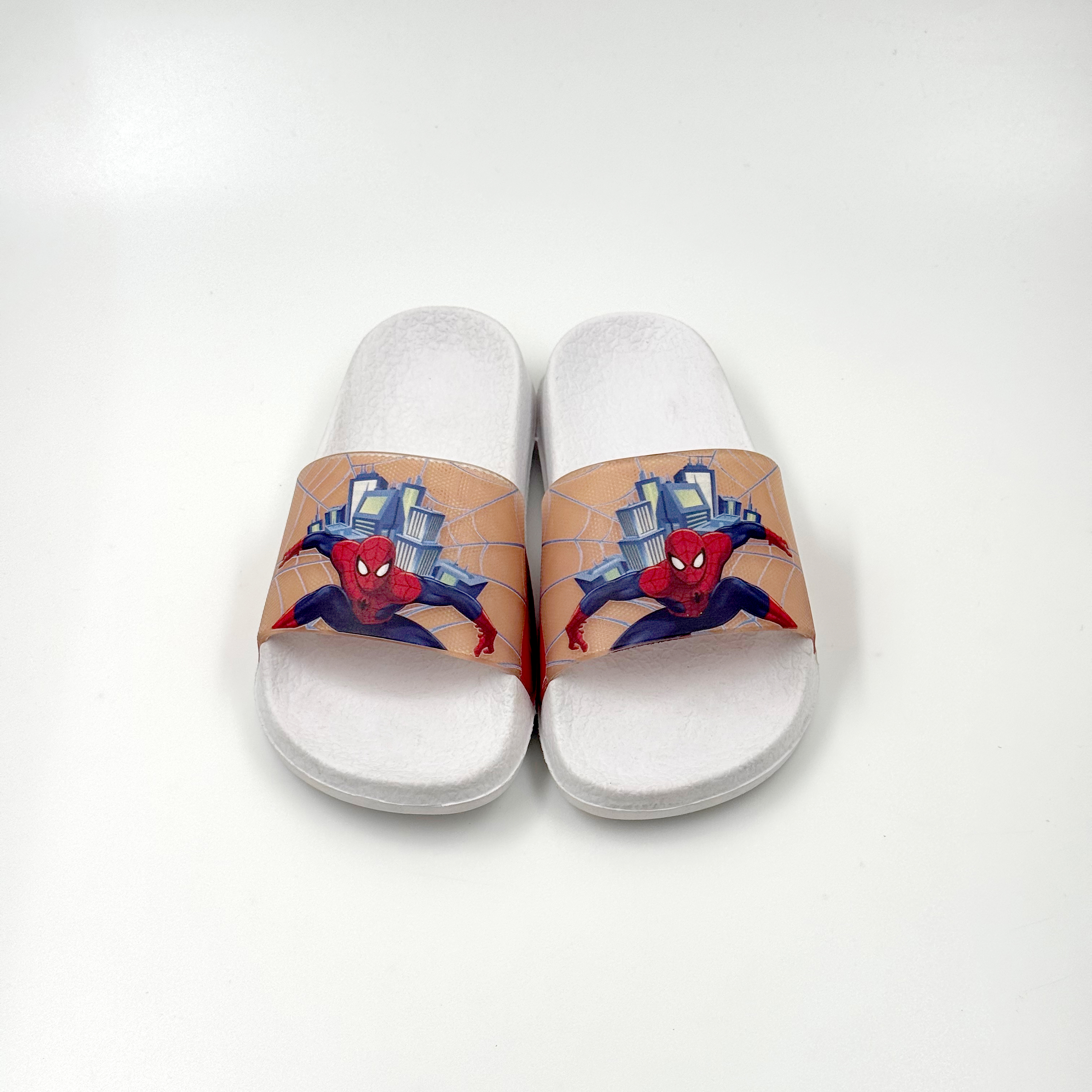Zapatillas Zapatillas blancas de dibujos animados Zapatillas para niños Niños