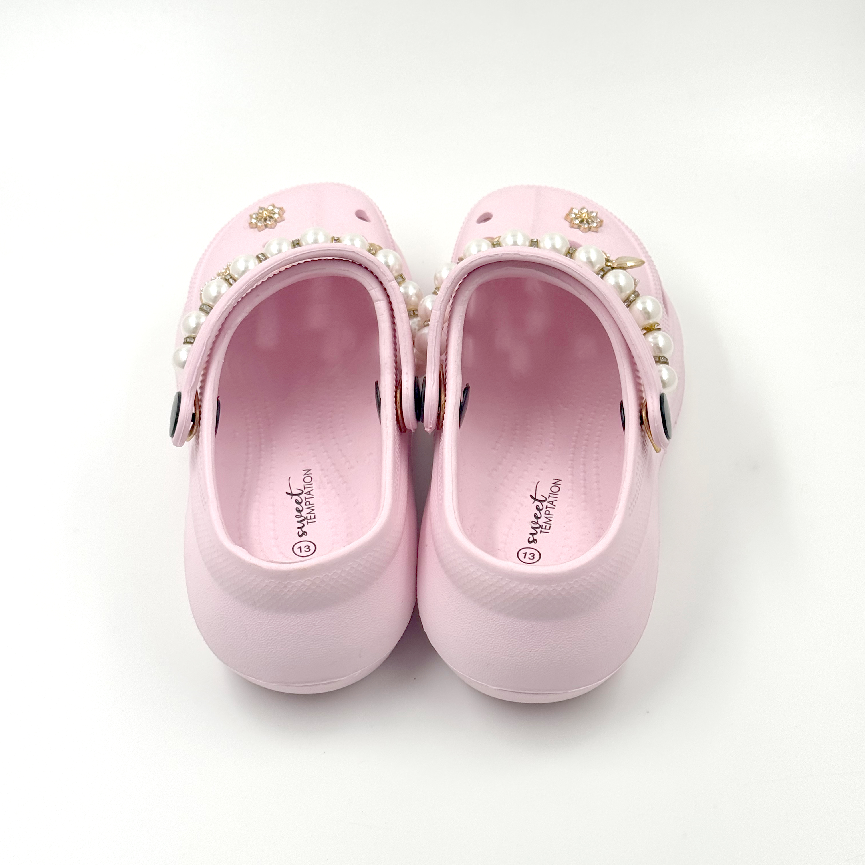 Zuecos rosados Zueco clásico Zuecos de moda
