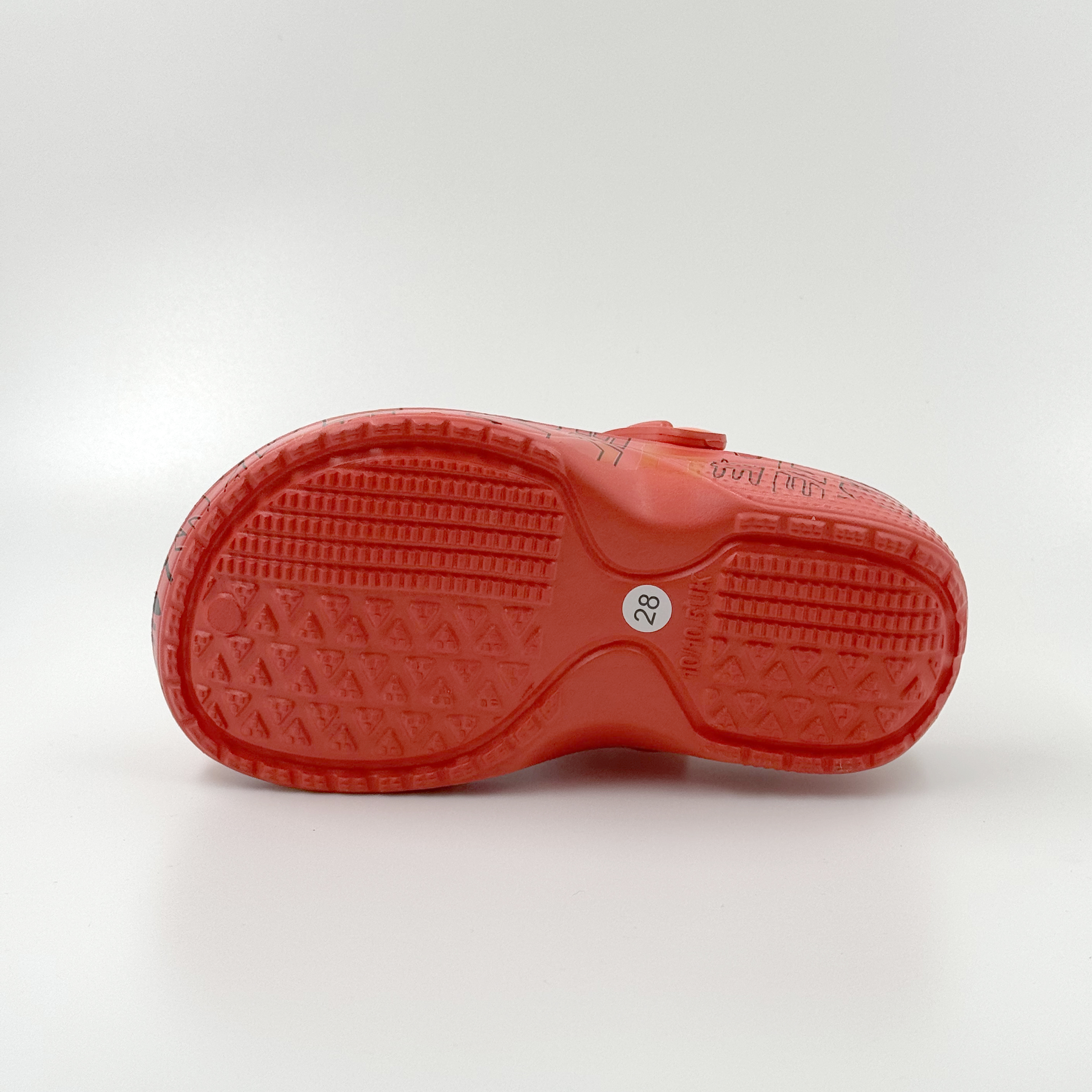 ZUECOS COOL NIÑOS ZUECOS CÓMODOS ZUECOS ROJOS 