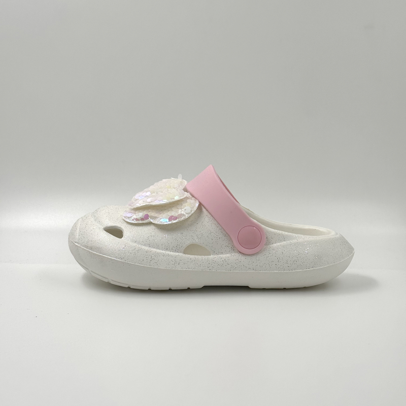 Niños los zapatos de arco blanco de los niños Tubas de color lindos 