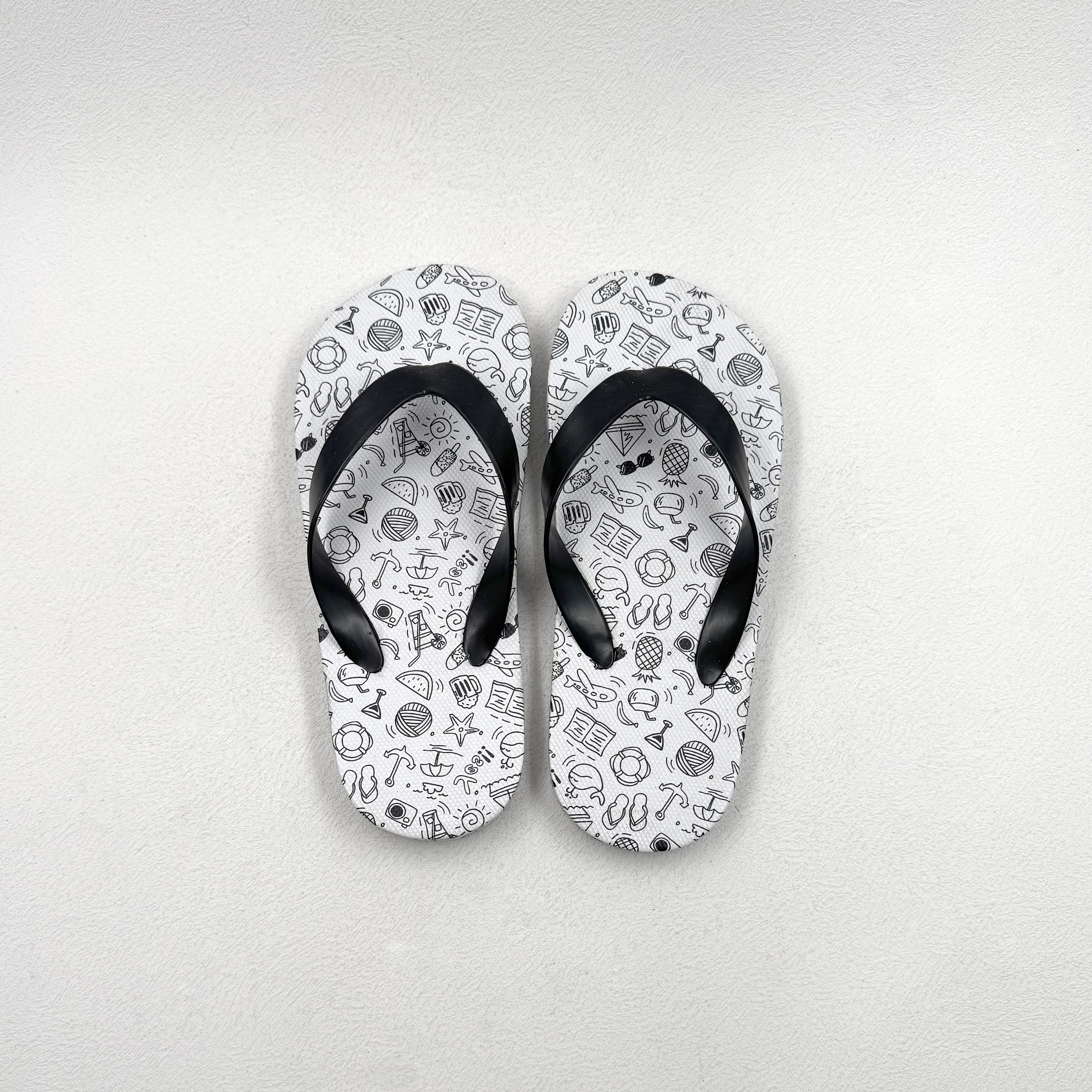 Chanclas de dibujos animados para niños
