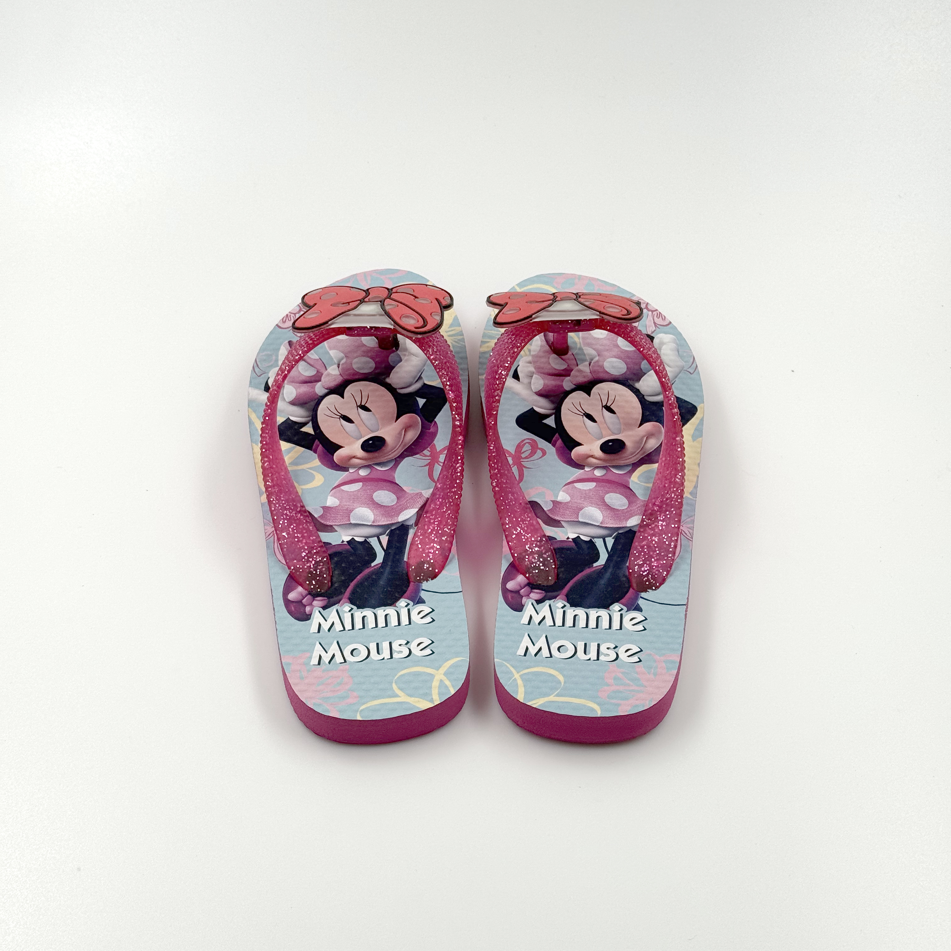 Girls Lightning Disney Bow Minnie Mouse's Shoes Flip Flip Flip Flip Flip