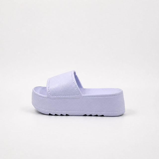 Sandalias de playa EVA con plataforma de lavanda para niños a granel