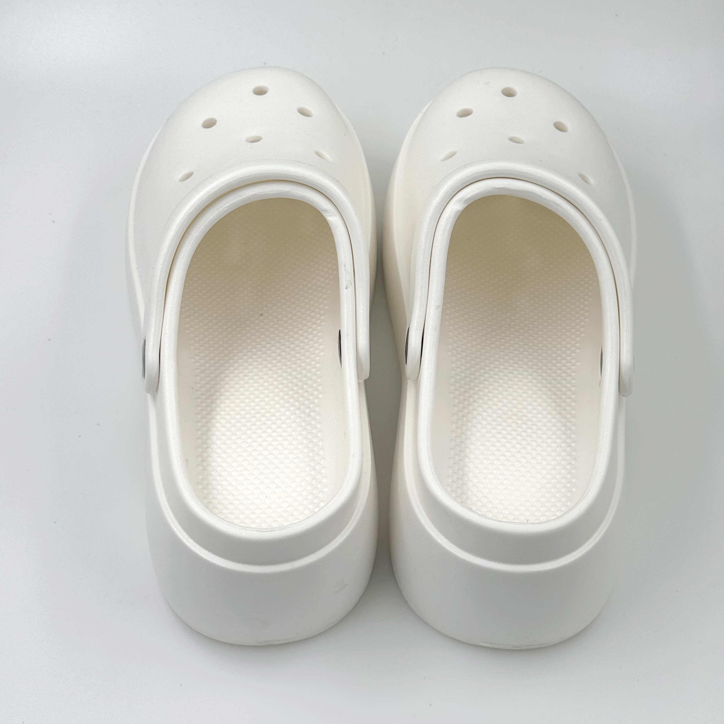 ZUECO TACÓN MUJER EVA BLANCO ZUECO EVA 