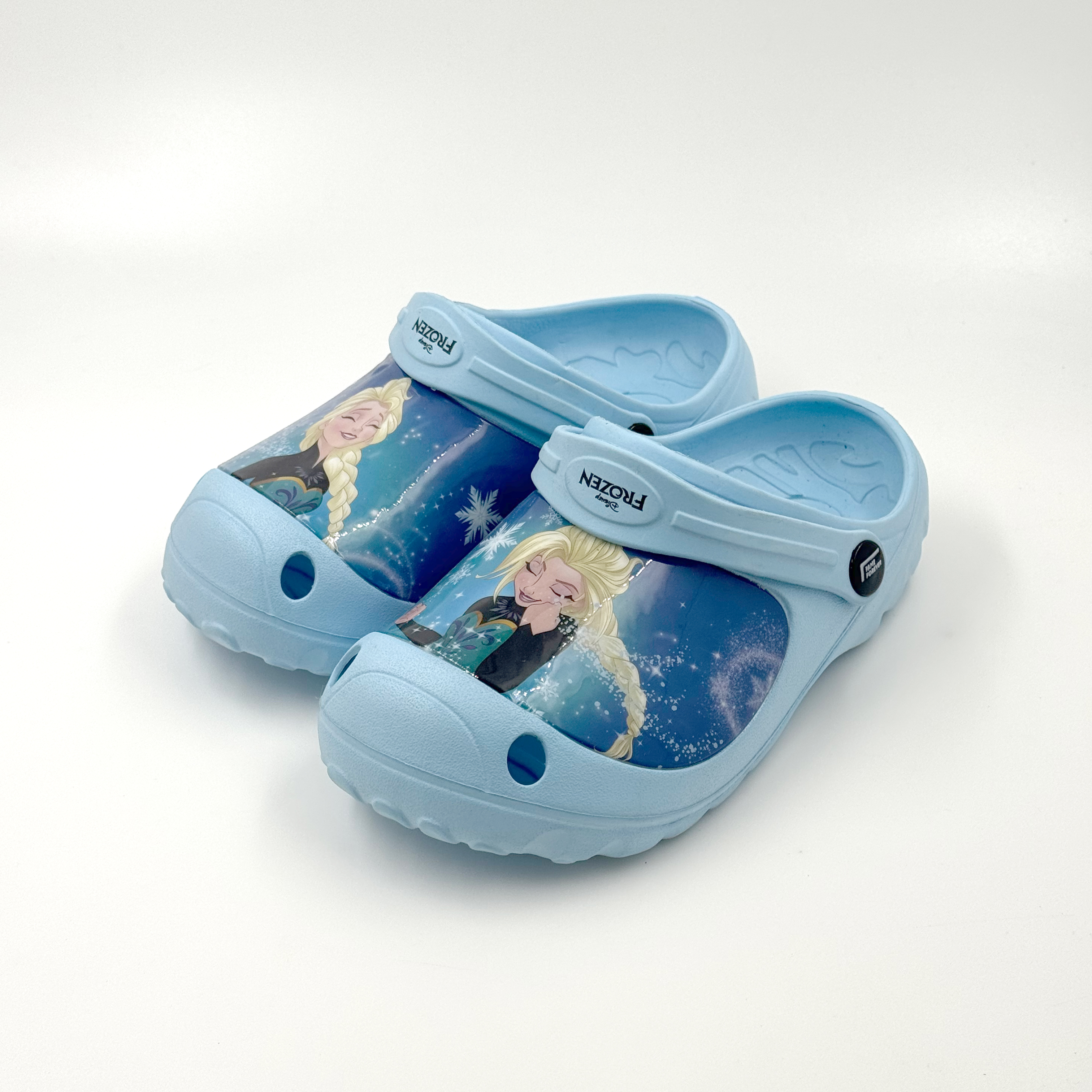 ZAPATOS NIÑA FROZEN ELSA ZUECOS CÓMODOS CLOGS FRESCOS 