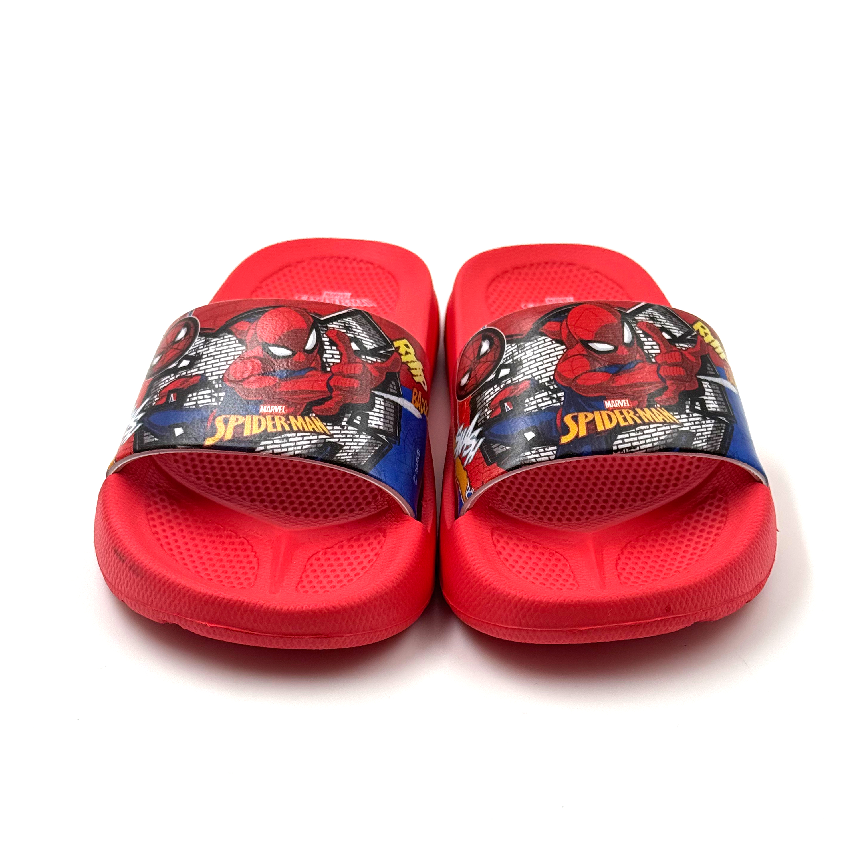 Spider Man Zapatos personalizados Zapatillas Zapatillas rojas de dibujos animados