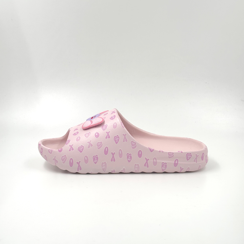 Lindas pantuflas para mujer Pantuflas de diseñador para mujer Pantuflas de color rosa fuerte