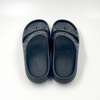 Zapatillas negras Zapatillas acogedoras Zapatillas de diseñador para mujer