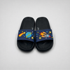 Sandalias de verano EVA azul marino con diseño de cohete espacial para niños de Bulk