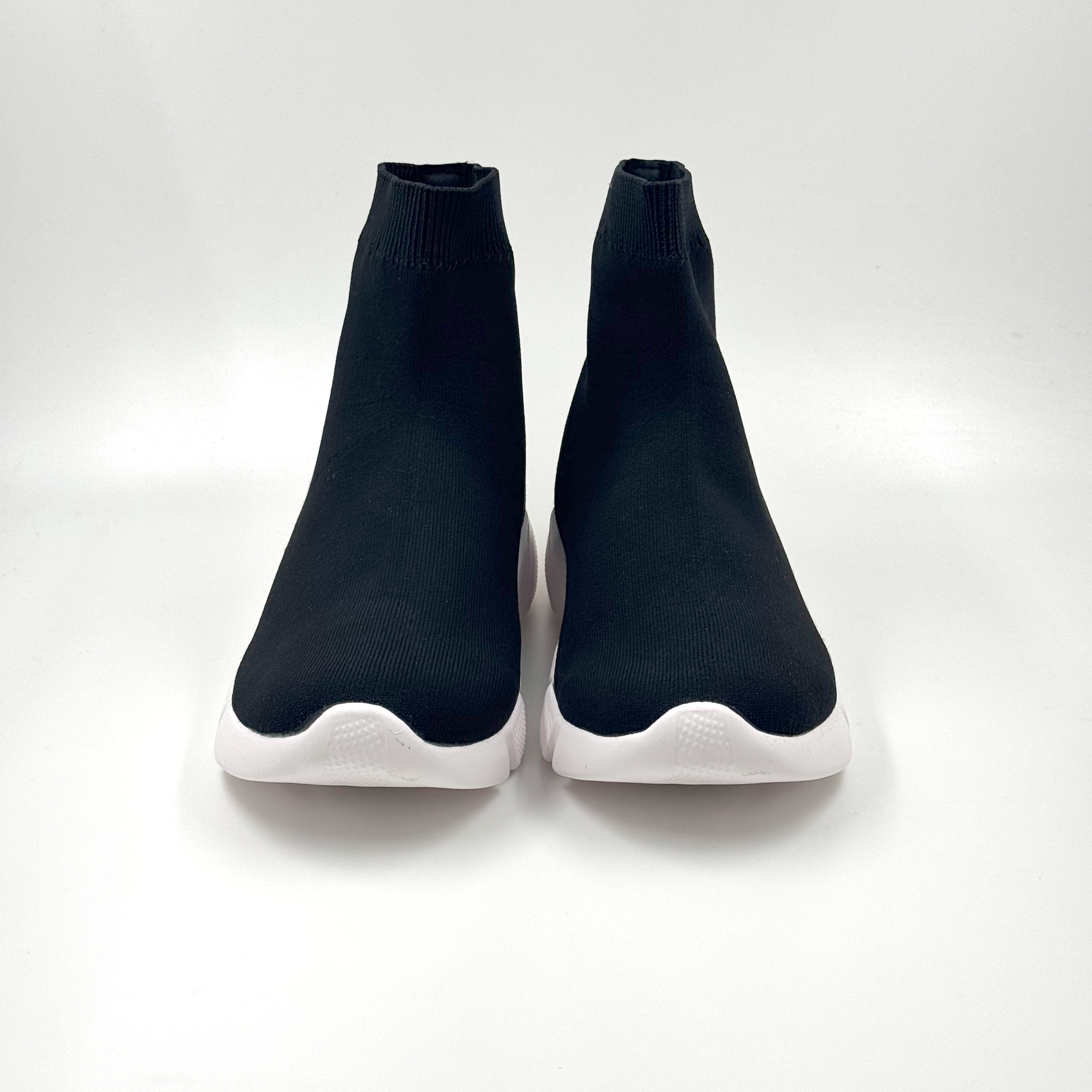 Zapatillas negras Zapatillas altas Zapatillas deportivas de diseñador