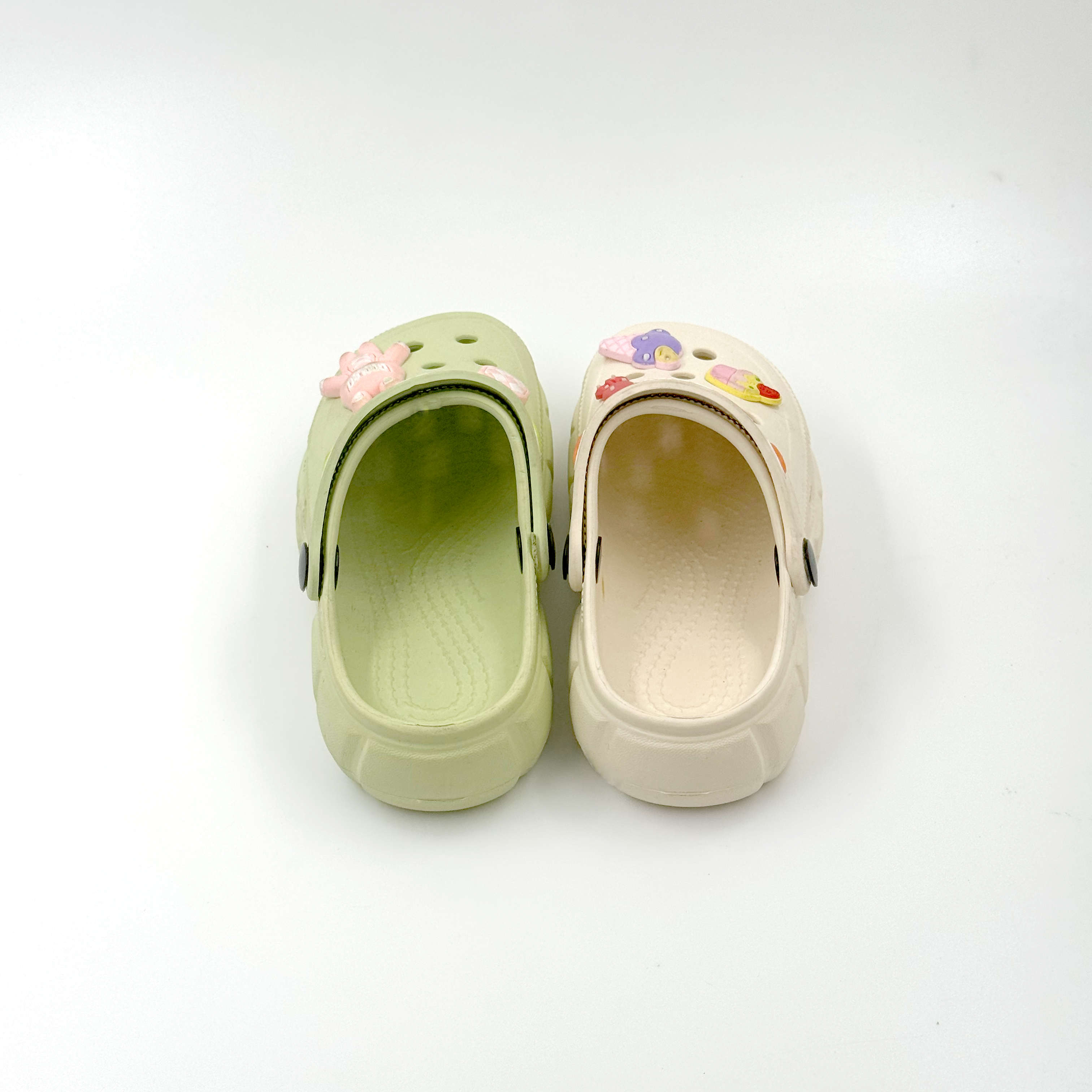 zuecos zuecos para niños verde Zuecos de verano