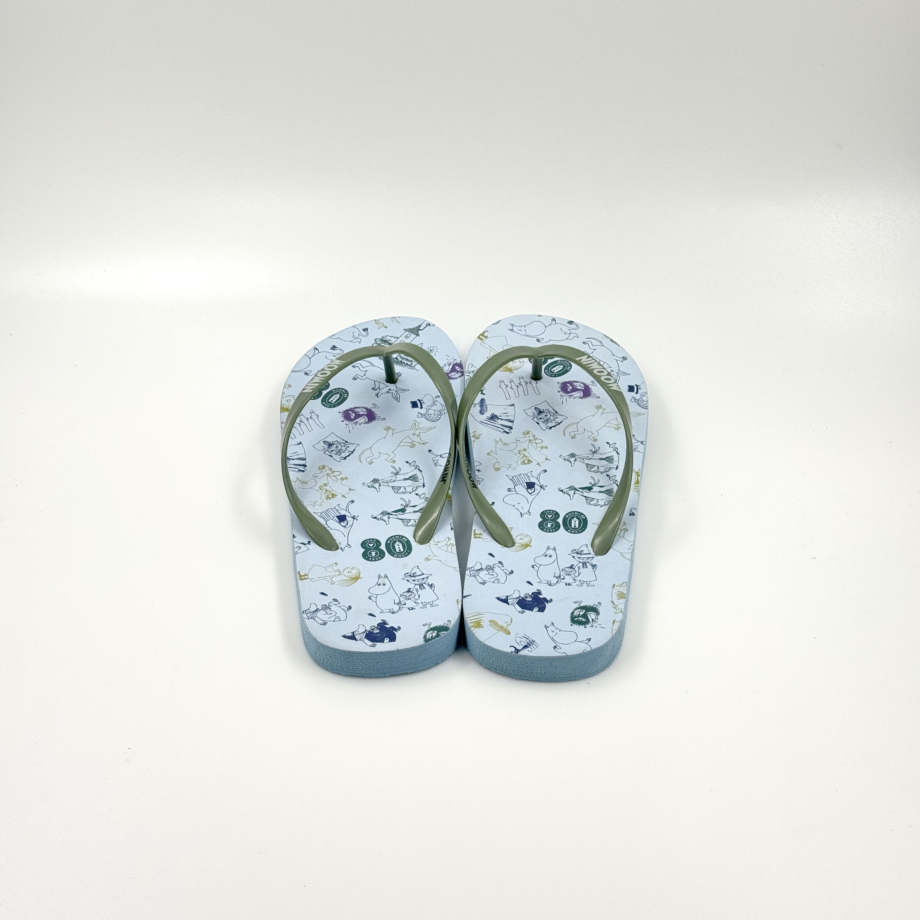 Mujeres Graffiti Cartoon Beach Flip Flop Zapatos 