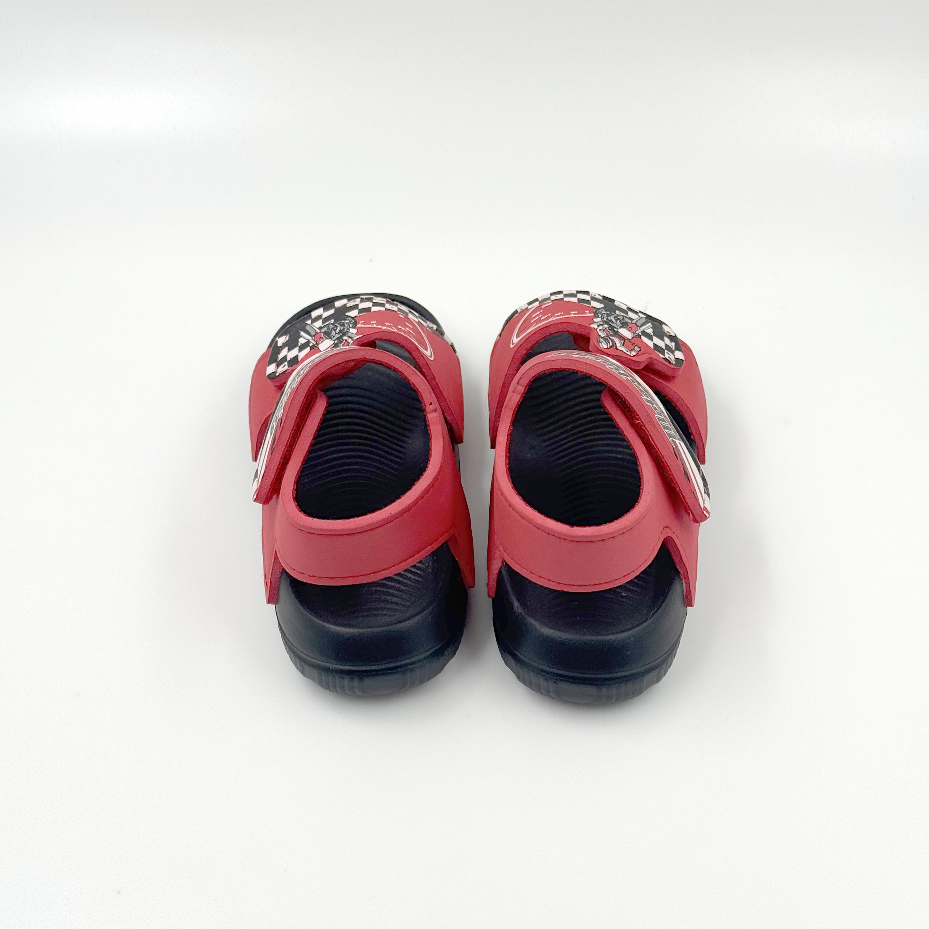 Sandalias de zapatillas de motocicletas para niños dibujos de dibujos animados de diseño para niños Sandalias