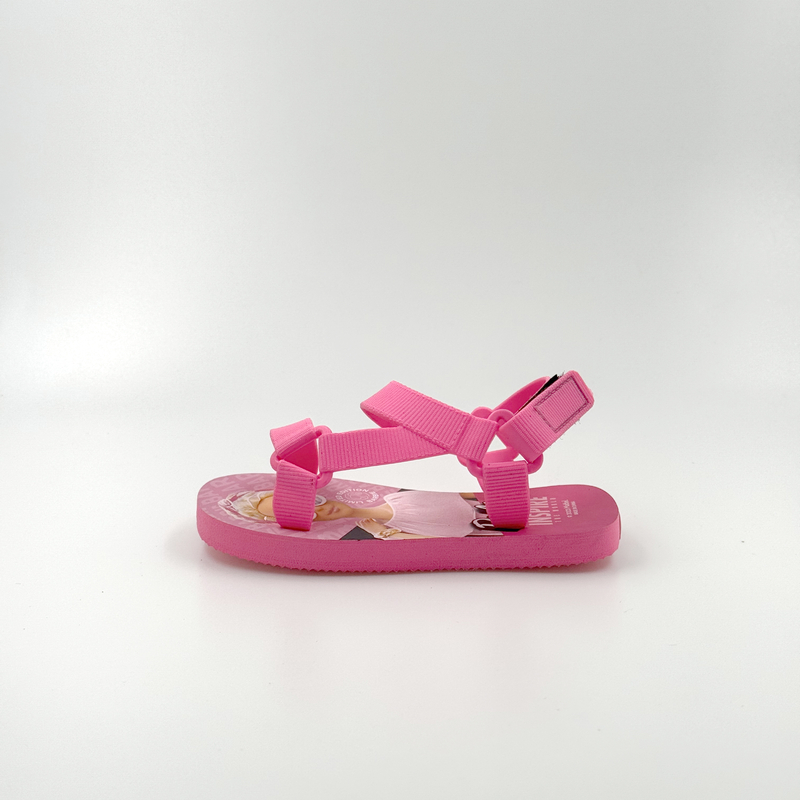 Chicas zapatos barbie de chicas sandalias de color rosa mejores zapatos para niños 