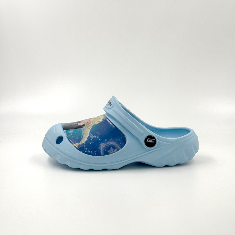 ZAPATOS NIÑA FROZEN ELSA ZUECOS CÓMODOS CLOGS FRESCOS 